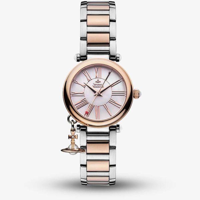 Vivienne Westwood Ladies Orb Watch VV006RSBK | Goldsmiths