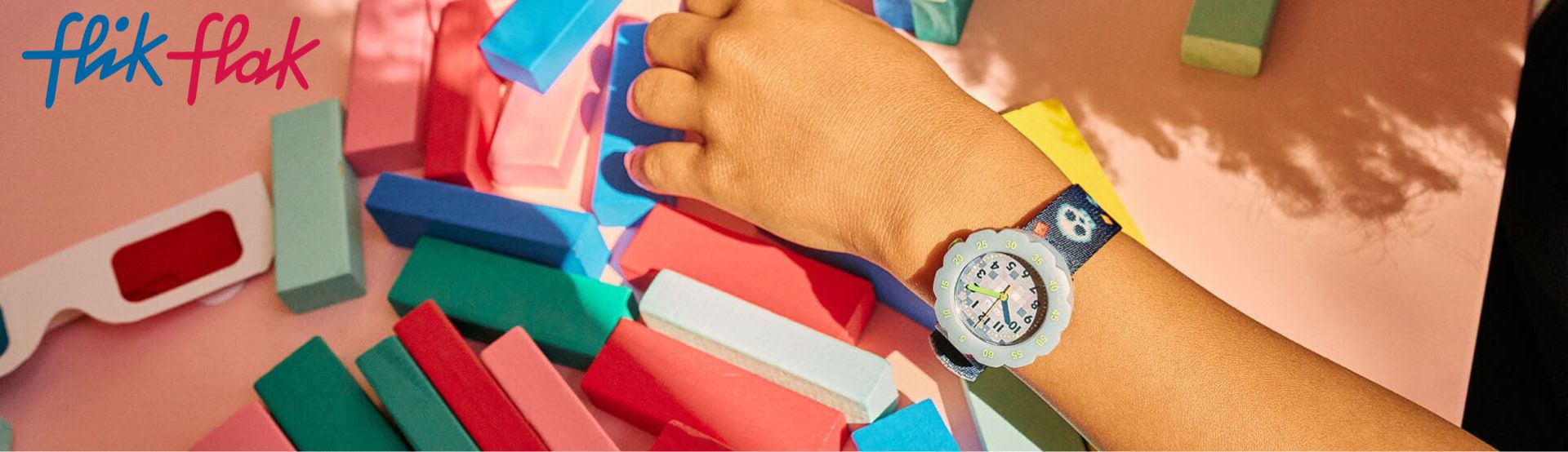 Swatch children's watches hot sale flik flak